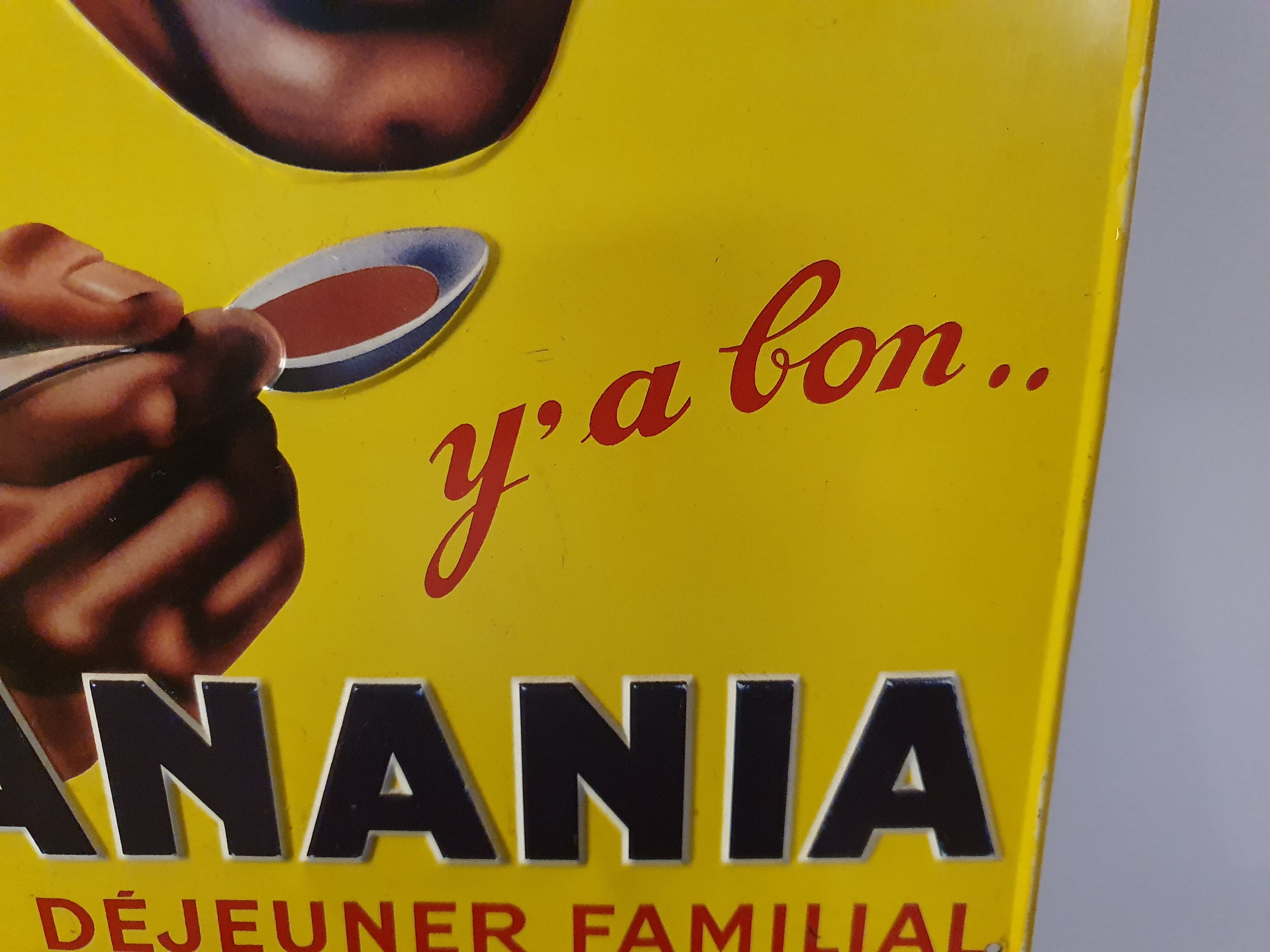 Banania advertising plaque