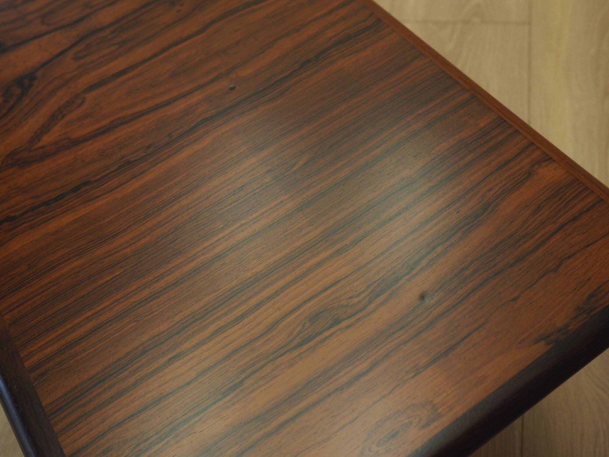 Danish rosewood sideboard, low open design, 1960s
