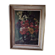 Huile sur panneau nature morte