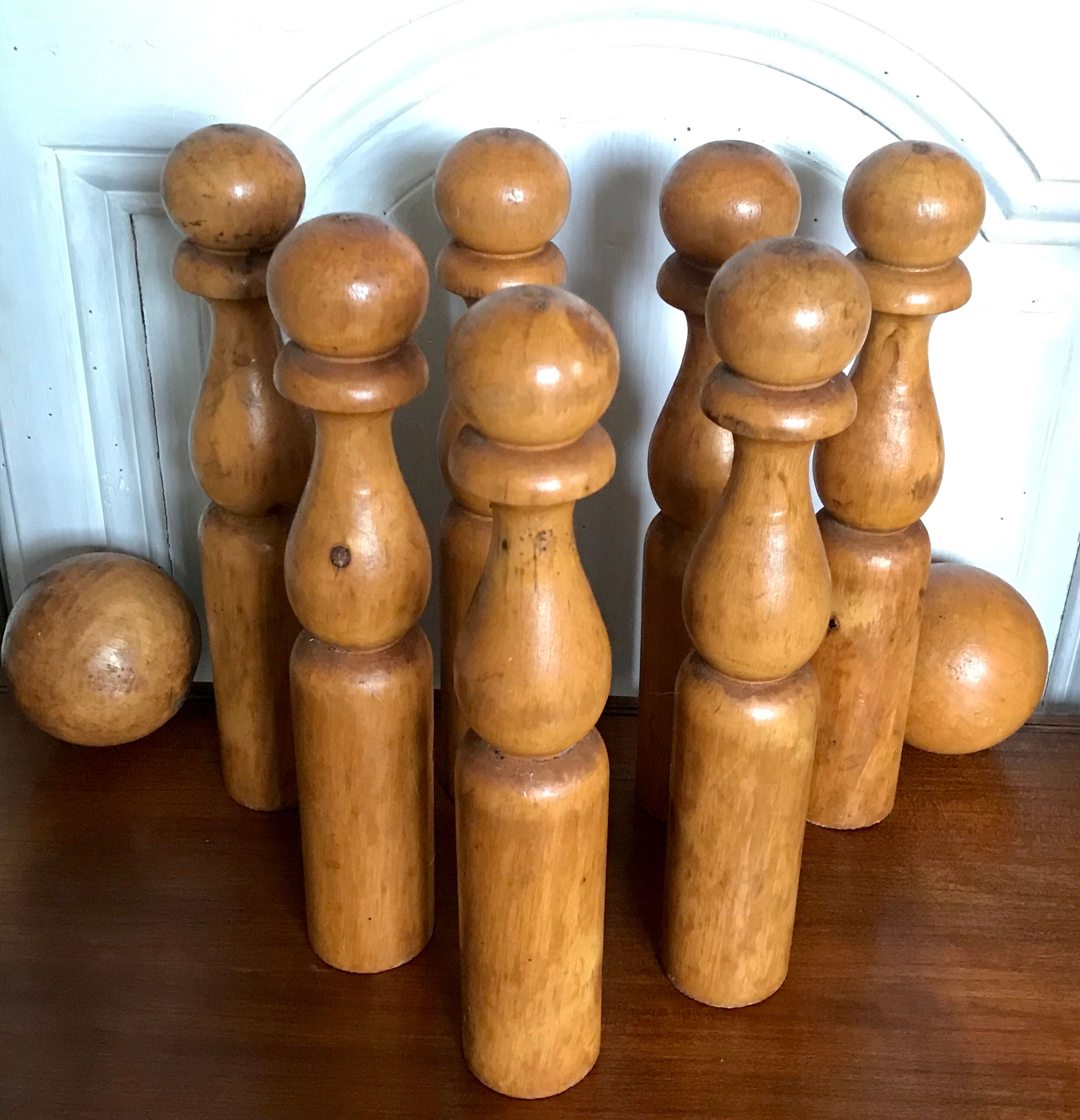 Old wooden squid