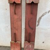 Pair of folding benches