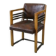 Fauteuil moderne cuir 1940’s