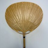 1970s Vintage Ingo Maurer for M-Design Uchiwa III Bamboo Wall Light
