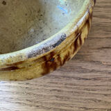 Cache pot en céramique vintage oreilles tressées