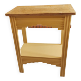 Art Deco pedestal table revamped