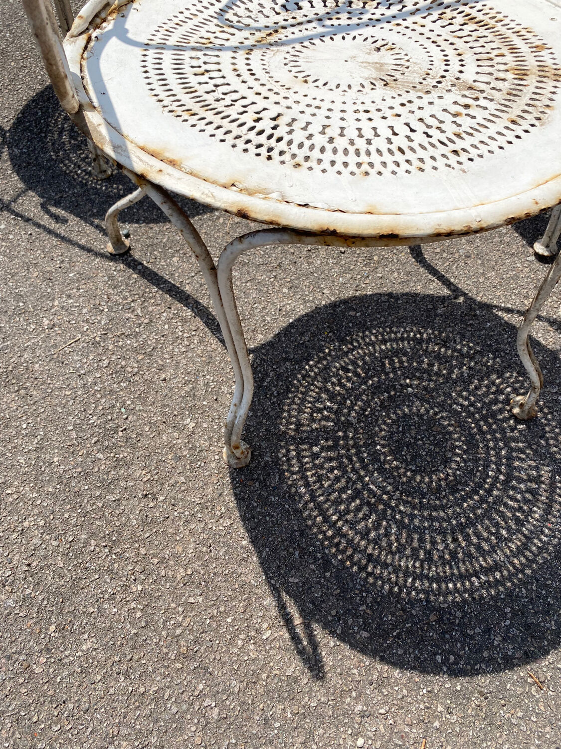 Metal garden furniture 5 pieces