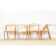Set of four oak dining chairs by Kai Kristensen (Model 31)