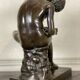 Le Spinario ou tireur d’épine, bronze d’après l’antique