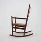 Niels Eilersen Beech Rocking Chair, Denmark 1960s