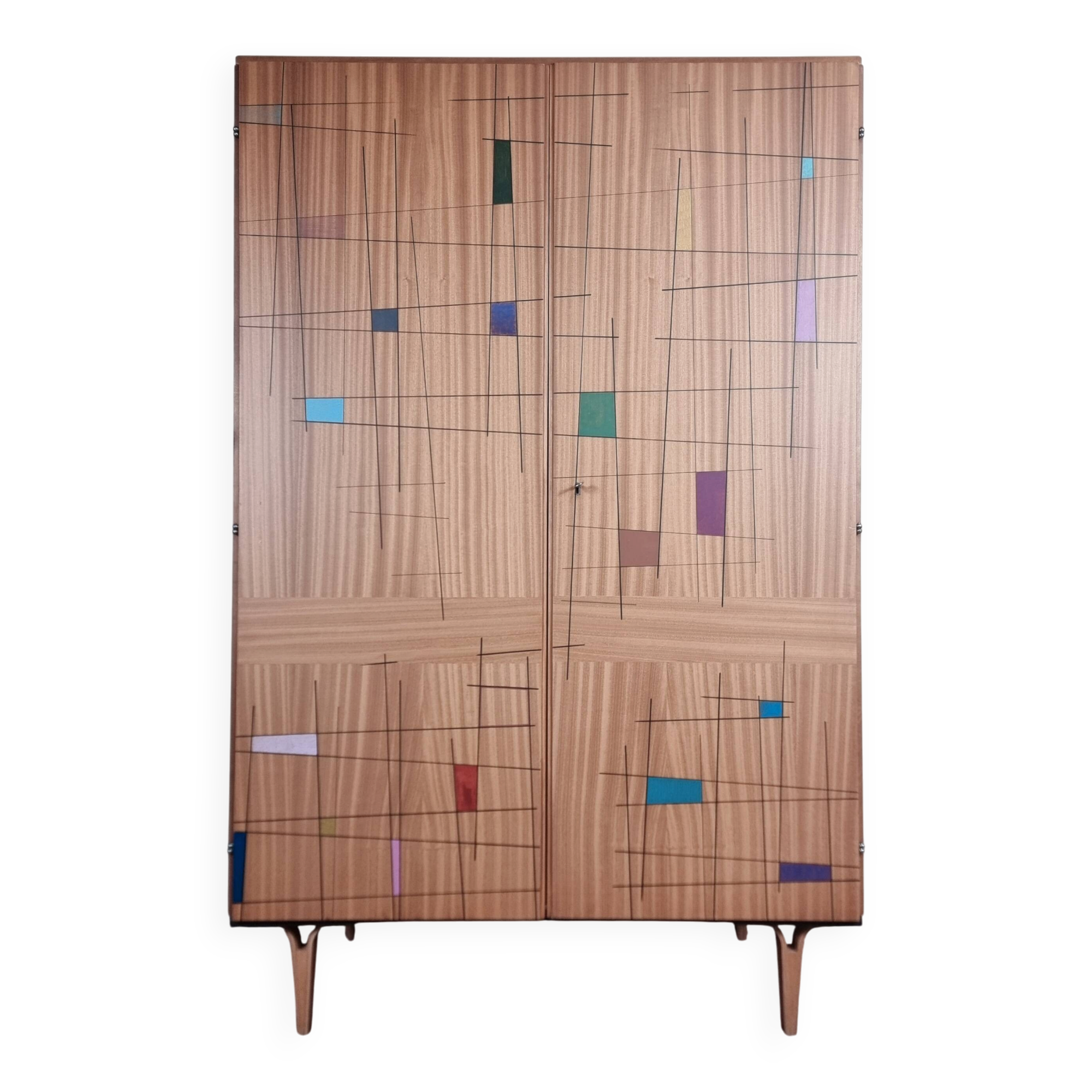 Vintage Wardrobe by Francisek Mezulanik, 1960s