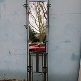 Cloakroom coat rack iron forge