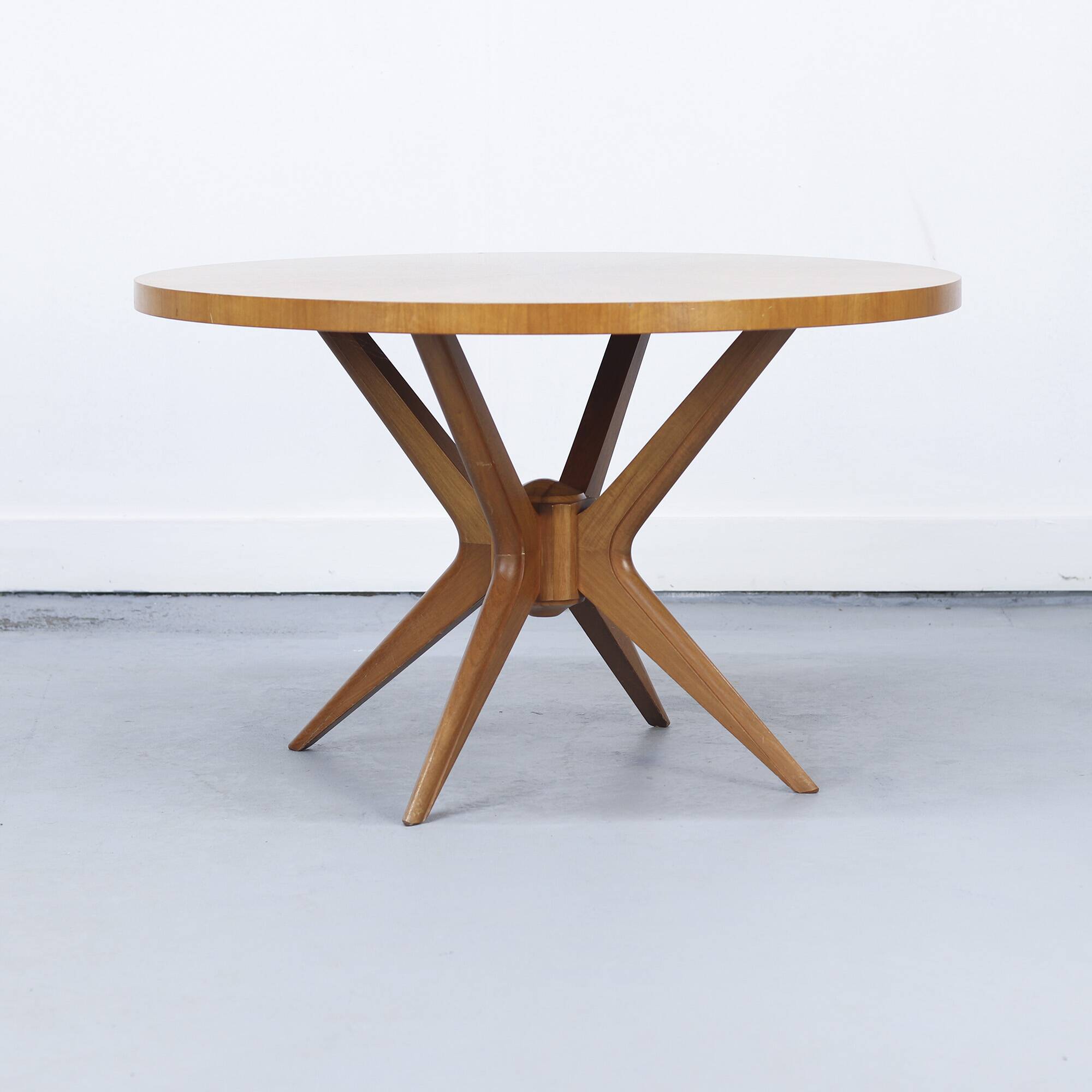 Vintage Mid-Century Design Star-shaped Console Table