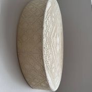XL textile Plafond /ceiling lamp, swedish modern, crocheted