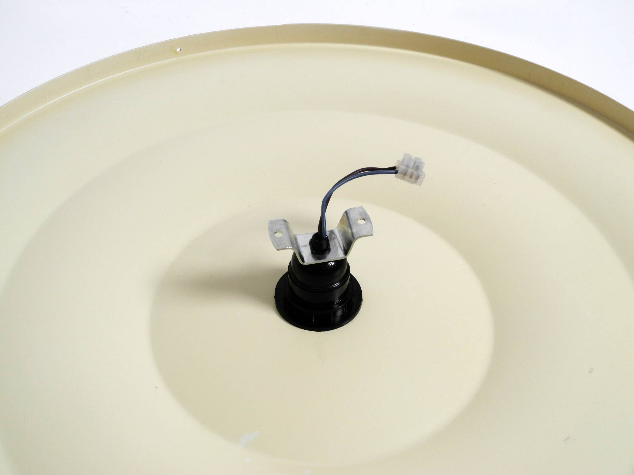 Large round original ceiling or wall lamp | Ø 60 cm | Mid Century Space Age