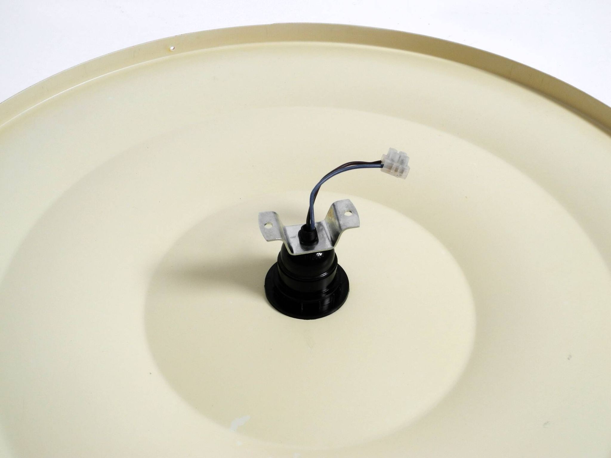 Large round original ceiling or wall lamp | Ø 60 cm | Mid Century Space Age
