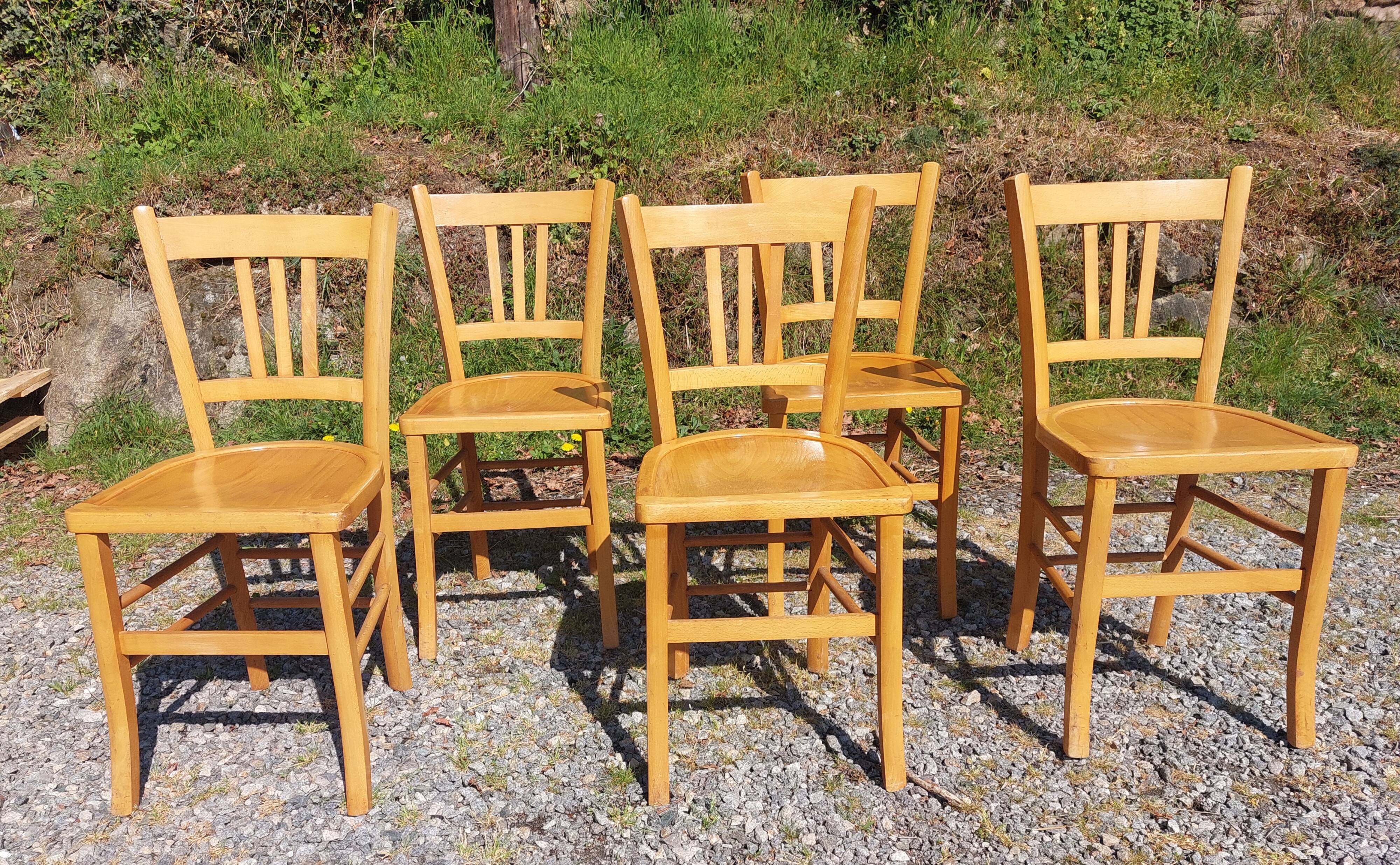 5 Luterma bistro chairs