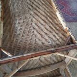 Rattan armchair