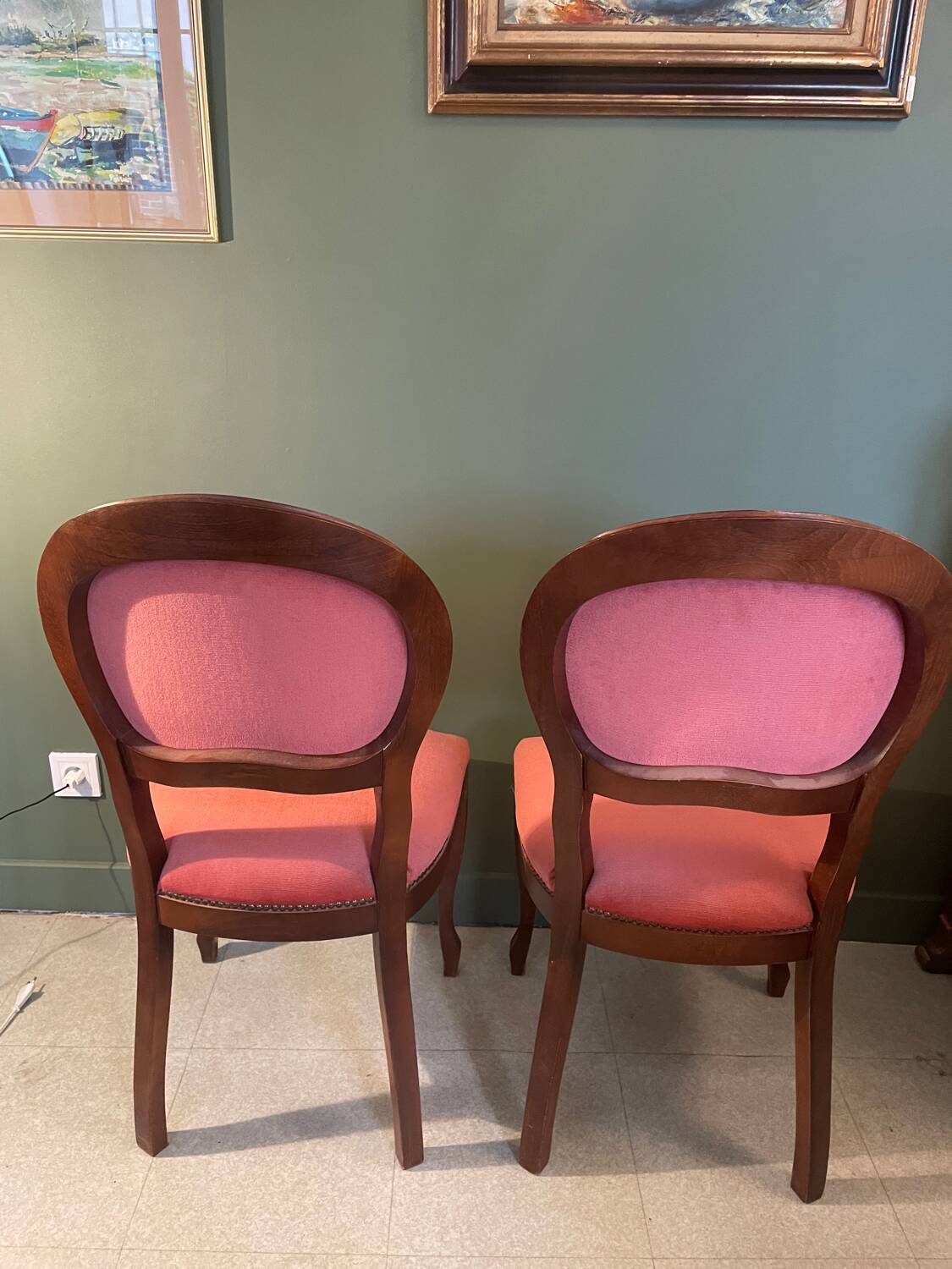 Pair of Louis Philippe chairs