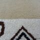 Vintage Berber rug antique/traditional – Beige Accent Rug