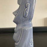 Vintage ethnic vase in glazed porcelain