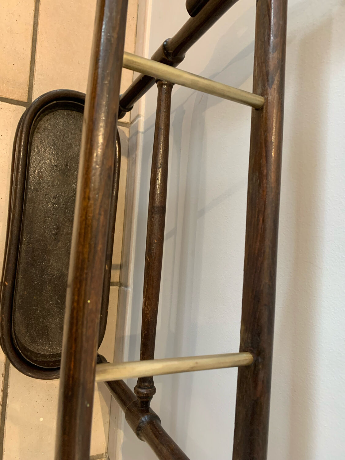 Wooden umbrella stand Fischel