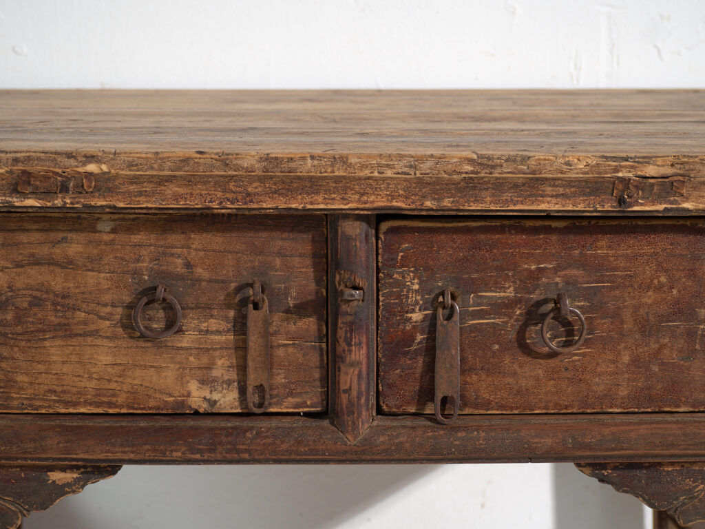 Antique Chinese work table with drawers – China, circa 1900