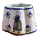 Quimper earthenware pot
