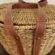 Woven rope basket