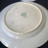 6 Villeroy and Boch Mettlach earthenware soup plates