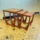 Teak trundle coffee table by Victor Wilkins for G-Plan