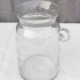 Pot en "verre souffle", XIXème s.