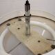 Space age UFO ceiling lamp *** Stilux Milano *** Italy 1970s *** Rare