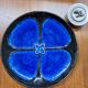 Sylvia Leuchovius, large rare decorative plate, modern Scandinavian tray