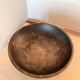 Large wooden bowl by Joshua Vogel at BCMT New York