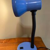 Blue desk lamp