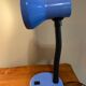 Lampe de bureau bleu