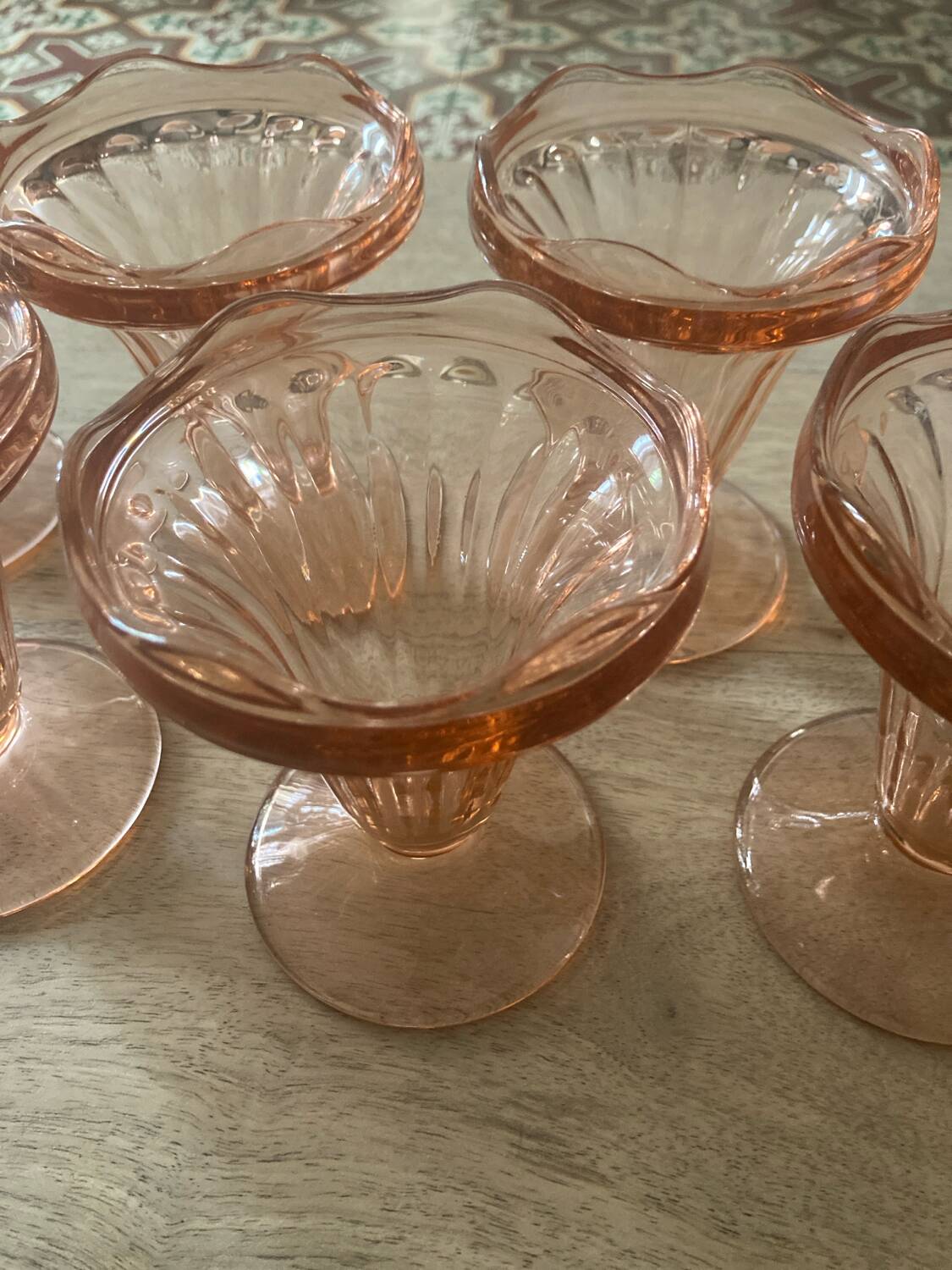 Coupe glace Rosaline vintage