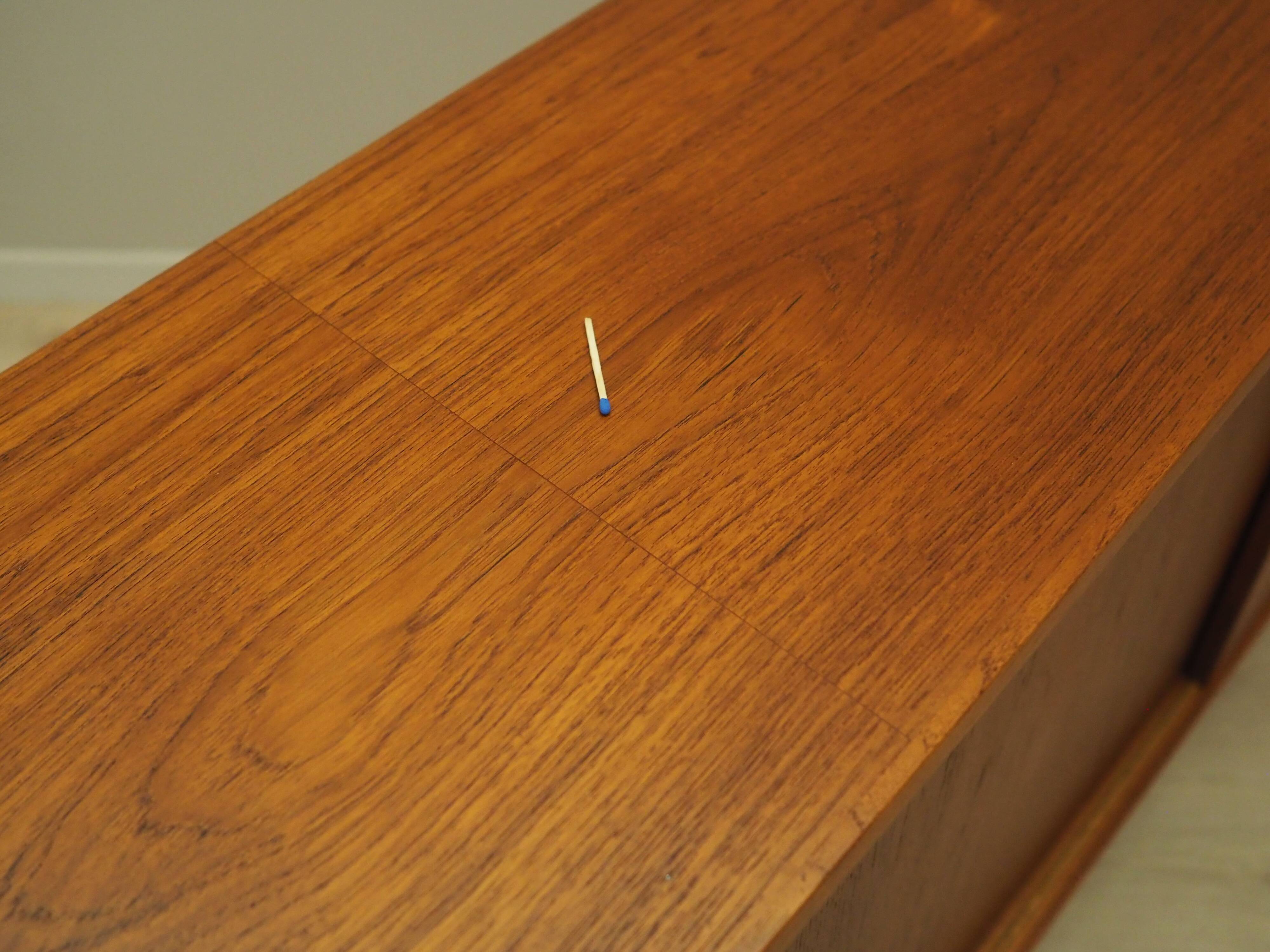 Teak sideboard, Danish design, 1970s, production: Denmark