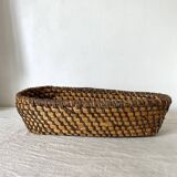 Old bread basket, straw basket