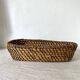 Old bread basket, straw basket
