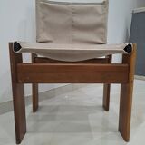 Pair of Monk chairs by Afra & Tobia Scarpa for Molteni, 1970S