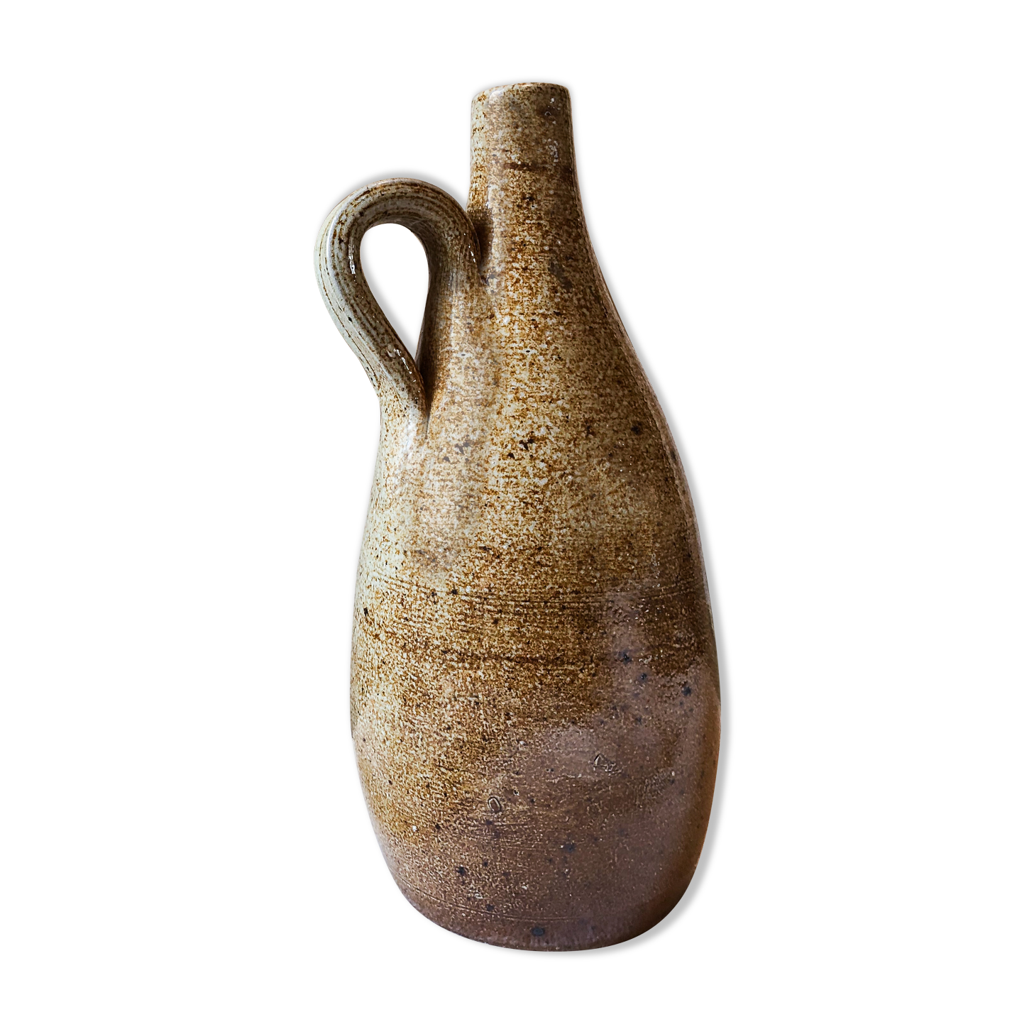 Bottle Pottery in beige sandstone