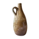 Bouteille poterie en grès beige