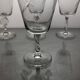 6 crystal wine glasses from the 60s (wheat)