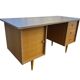 1950s oak desk