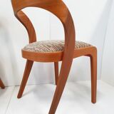 Suite of 4 gondola chairs for Baumann