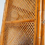 Rattan bookcase
