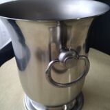 Satin stainless steel champagne bucket