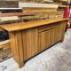 Enfilade in solid elm – 1980s