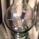 Daum nancy liqueur service 1930s 1940s 8 glasses and a smoke color carafe